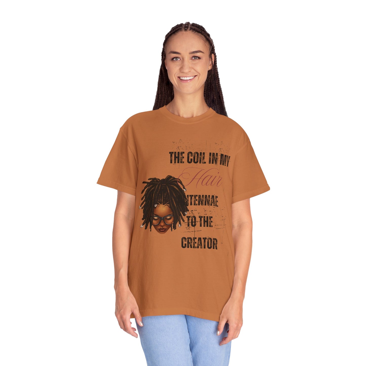 Coil in My Hair Unisex T-Shirt – Celebrate Natural Hair and Culture