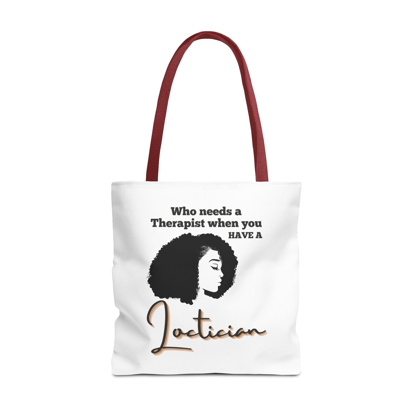 Empowered Loctician Tote Bag - Perfect for Haircare Experts & Therapists