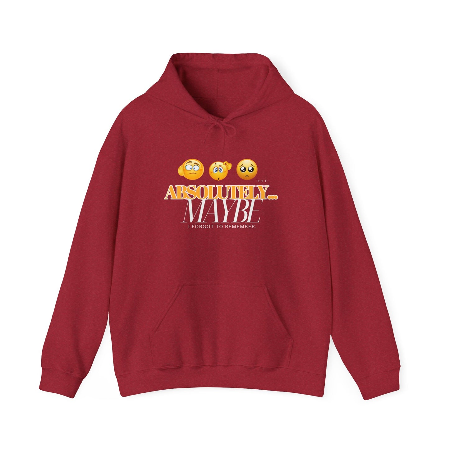Absolutely Emoticon Unisex Heavy Blend™ Hooded Sweatshirt