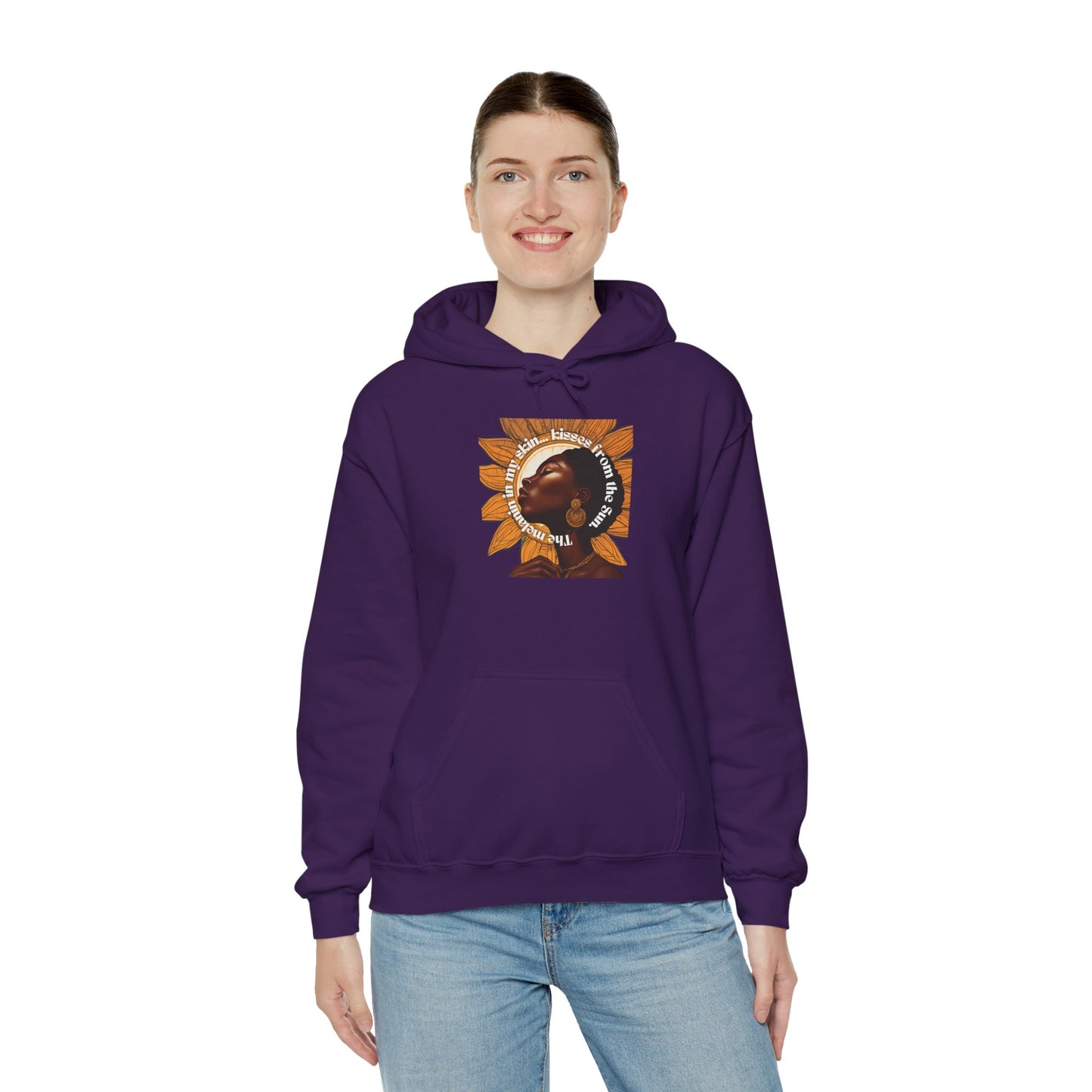 Inspirational Sunflower Hoodie for Empowerment and Self-Love