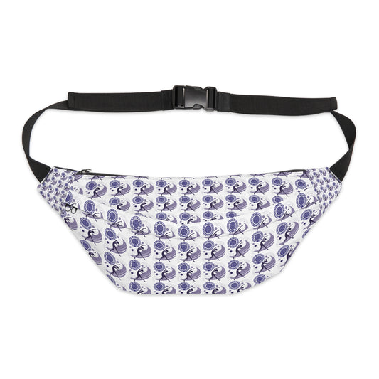 Stylish Large Fanny Pack with Unique Pattern - Perfect for Festivals and Everyday Use