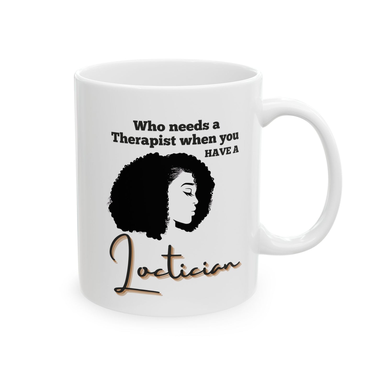 Inspirational Ceramic Mug - Perfect for Self-Care and Mental Health Awareness