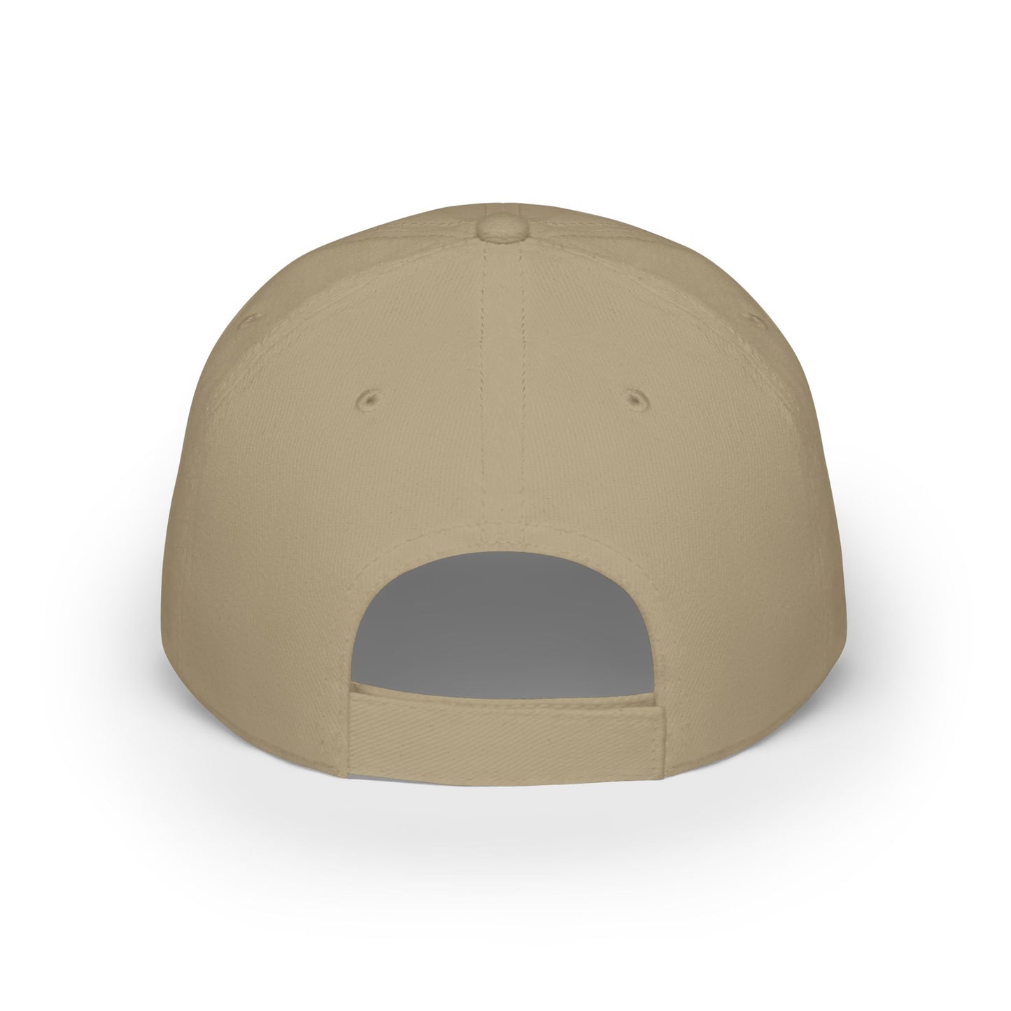 Empowering Red Low Profile Baseball Cap - "The Power is in the Now"