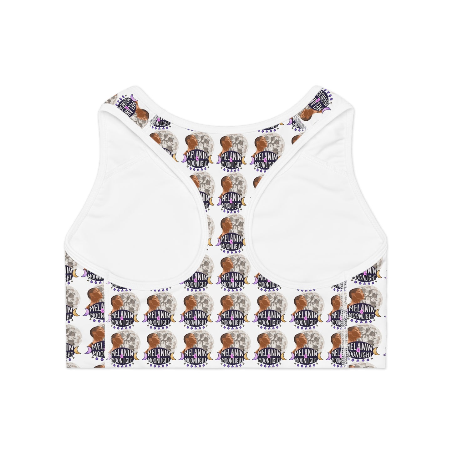 Melanin Magic Sports Bra - Comfortable Activewear for Fitness Enthusiasts