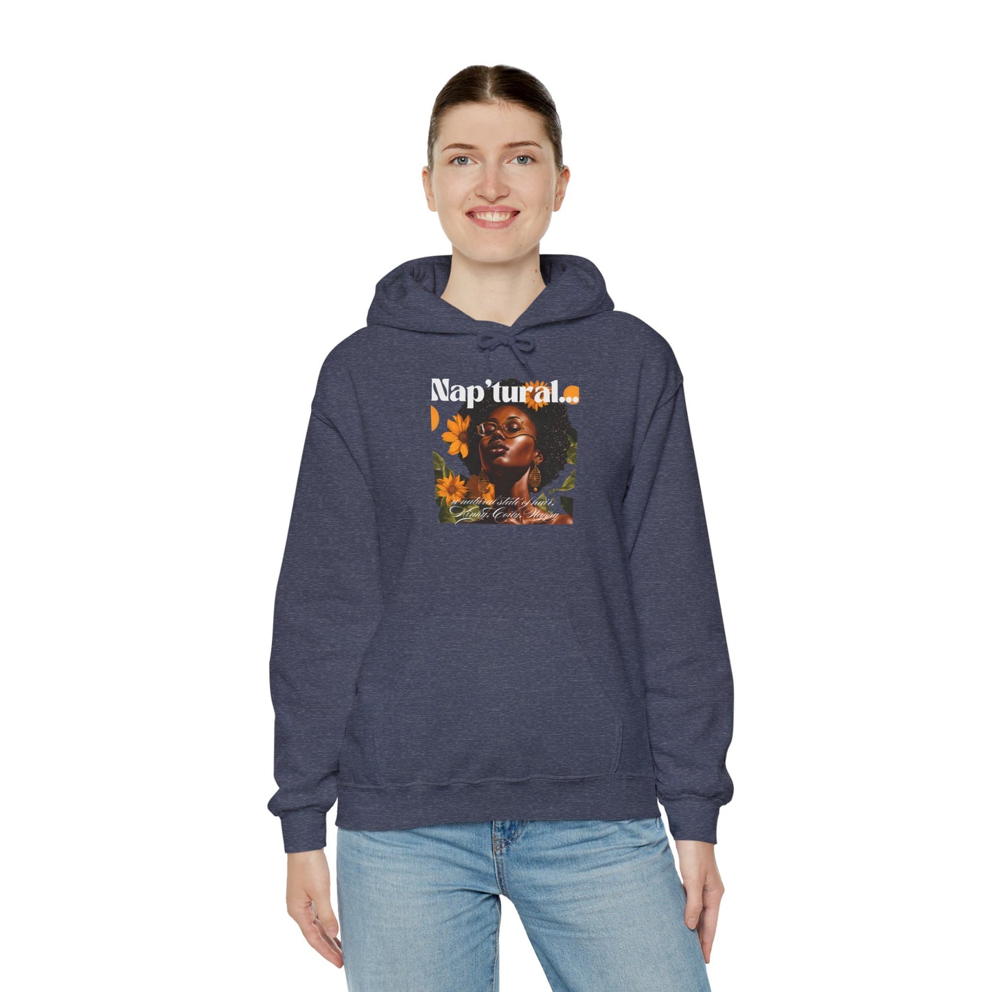 Empowerment Floral Hoodie for All Genders