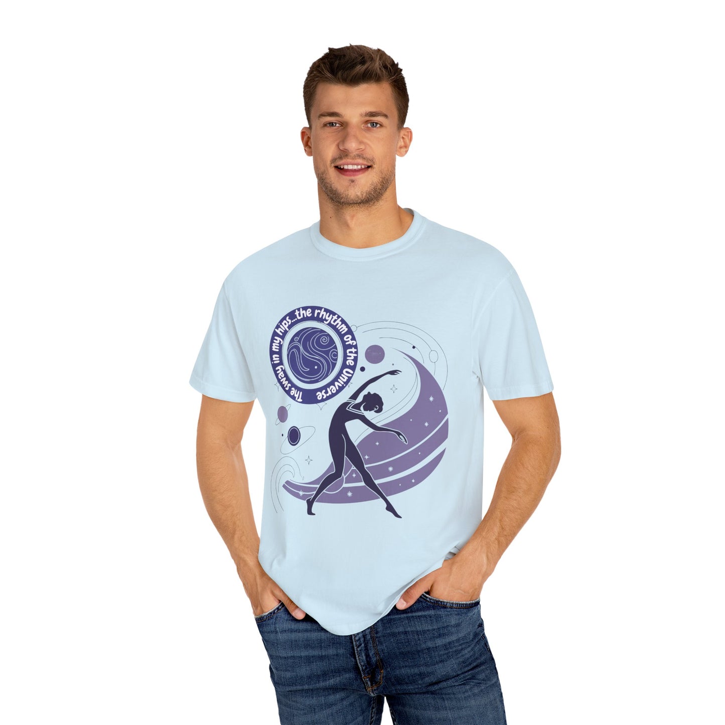 Rhythm of the Universe Unisex Garment-Dyed T-Shirt