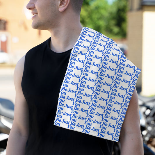 Motivational Rally Towel – Be Just You – Inspiring Sports Accessory for Every Occasion
