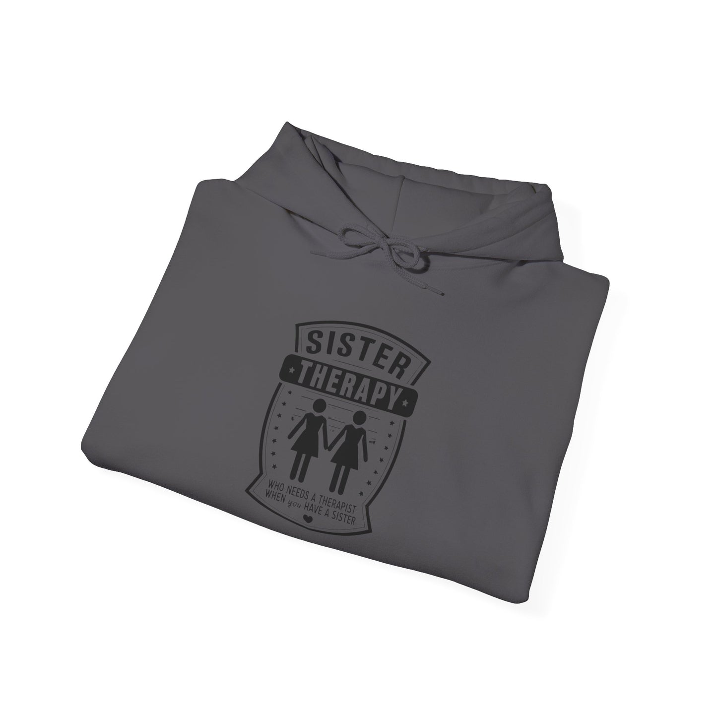Sister Therapy Hoodie - Unisex Heavy Blend™ Sweatshirt for Sisterhood & Connection