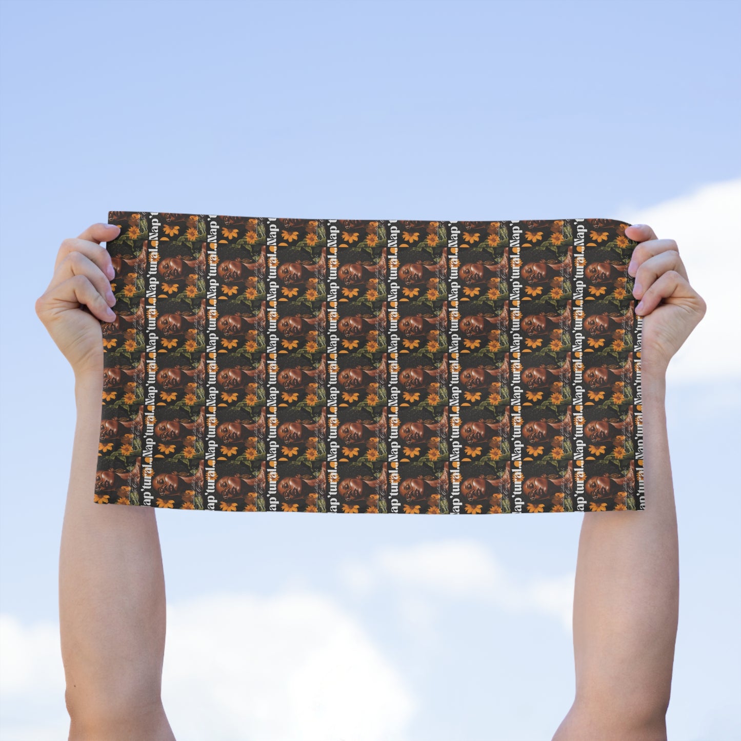 Autumn Leaves Rally Towel - 11x18 Decorative Sports Towel for Fall Celebrations
