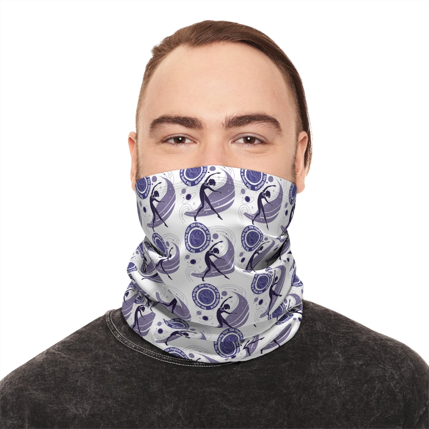 Stylish Winter Neck Gaiter with Drawstring - Perfect for Skiing and Outdoor Activities