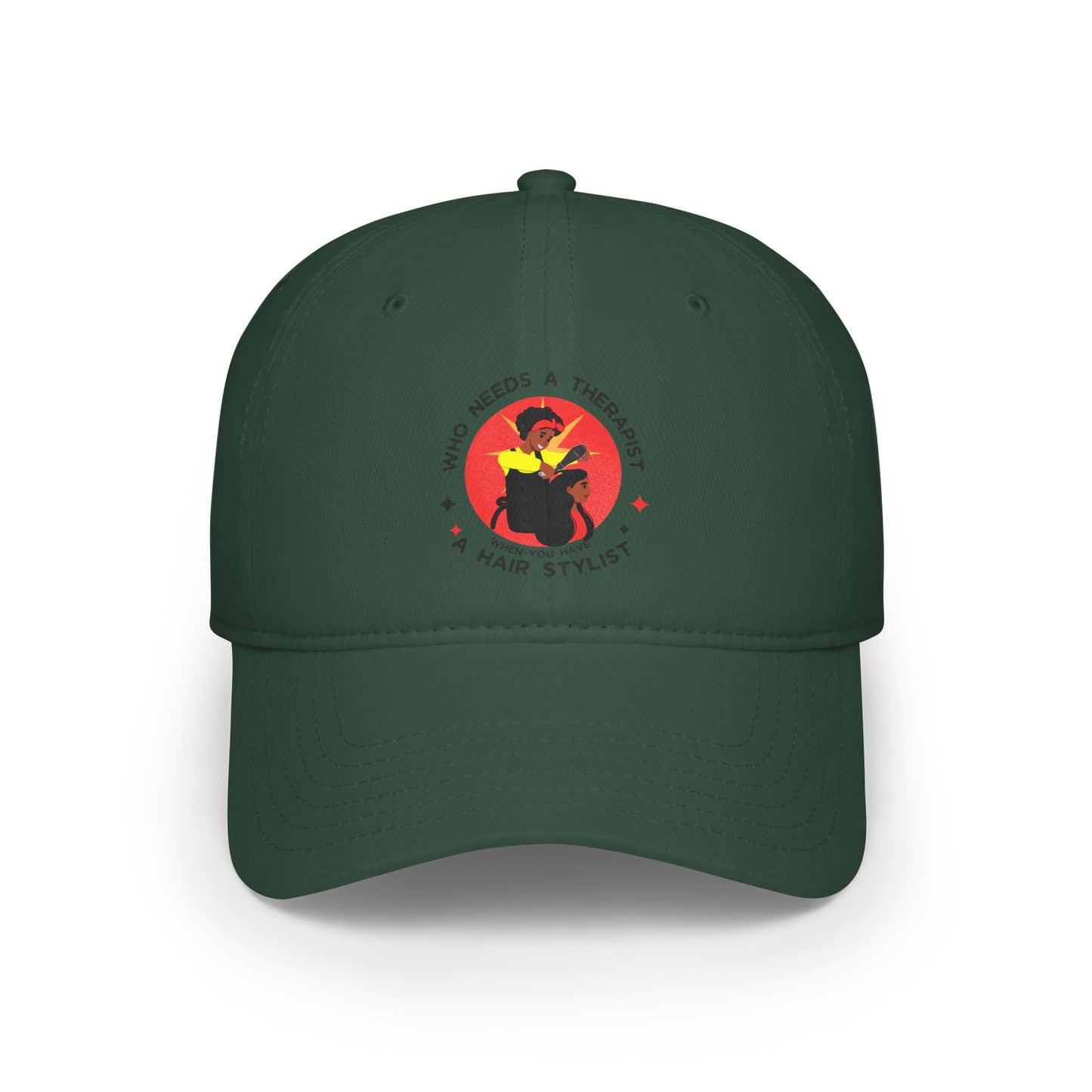 Therapist Hair Stylist Baseball Cap - Fun & Stylish Headwear for Hairdressers