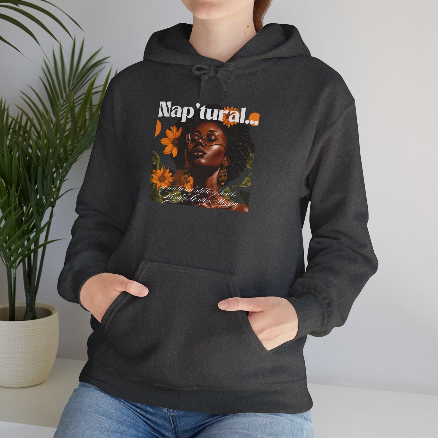 Empowerment Floral Hoodie for All Genders
