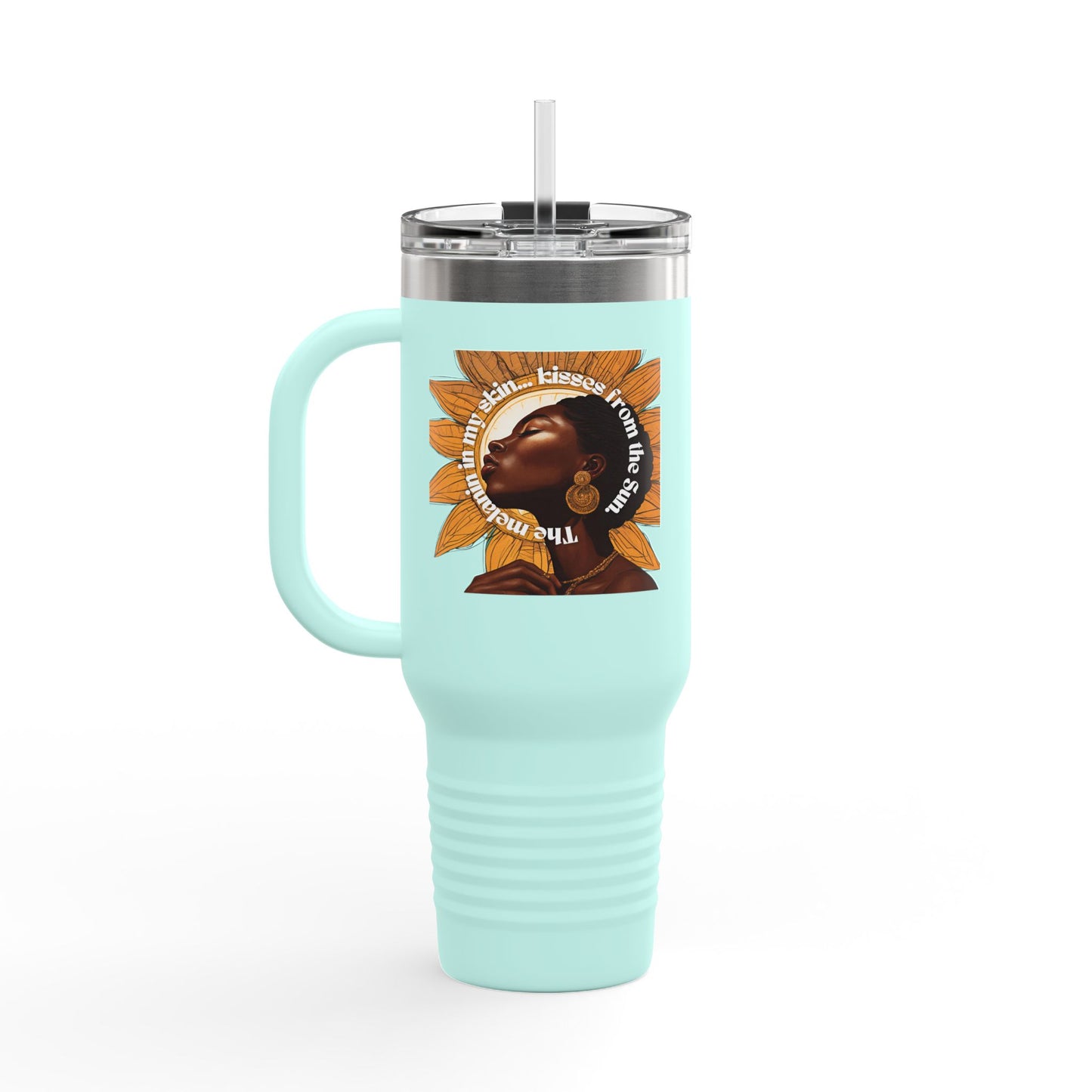 Empowering Insulated Travel Mug | 40oz | Motivational Design for Daily Inspiration