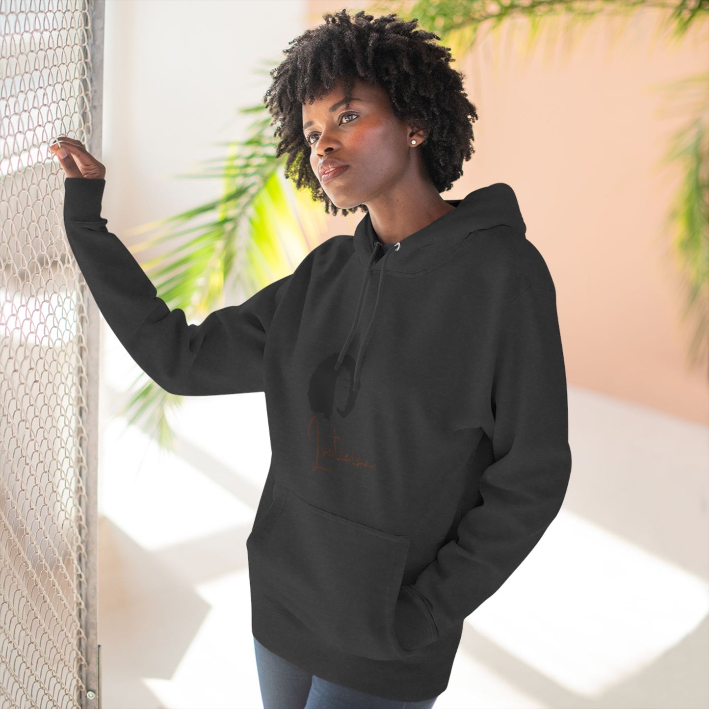Stylish Therapist Fleece Hoodie - Empowering Quotes for Mental Health Awareness