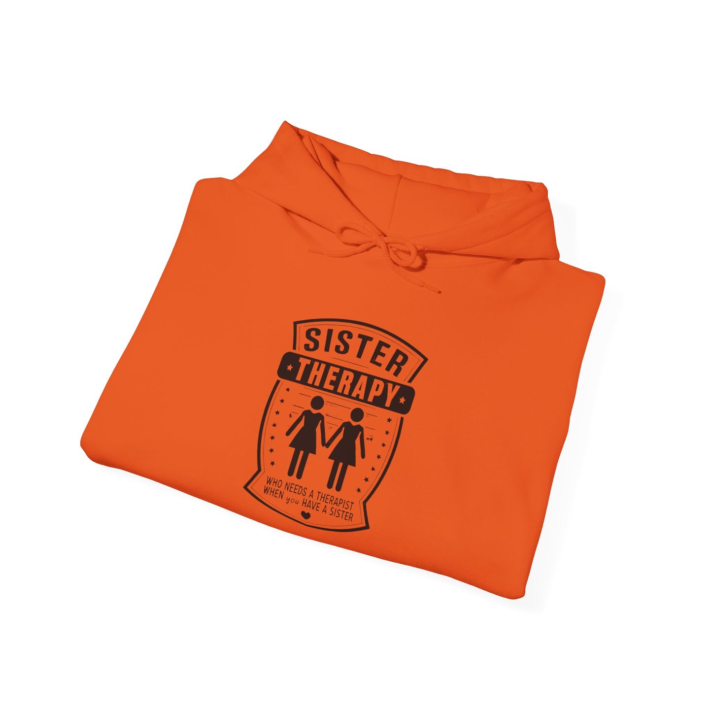 Sister Therapy Hoodie - Unisex Heavy Blend™ Sweatshirt for Sisterhood & Connection