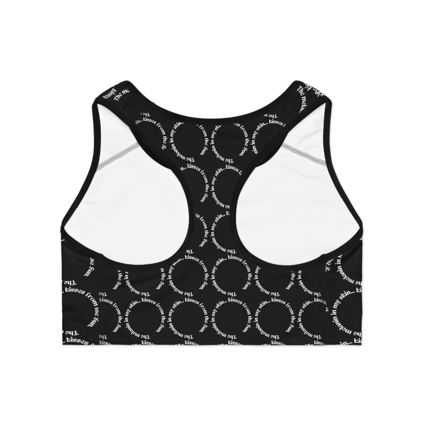 Cultural Pattern Sports Bra - Stylish Comfort for Active Women