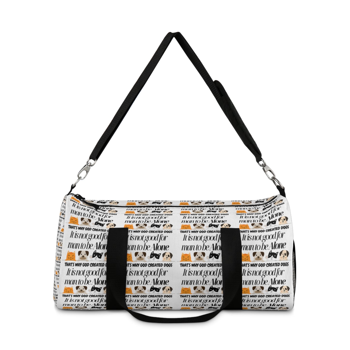 Inspirational Duffel Bag - Motivational Quote Travel Gym Bag for Fitness Enthusiasts