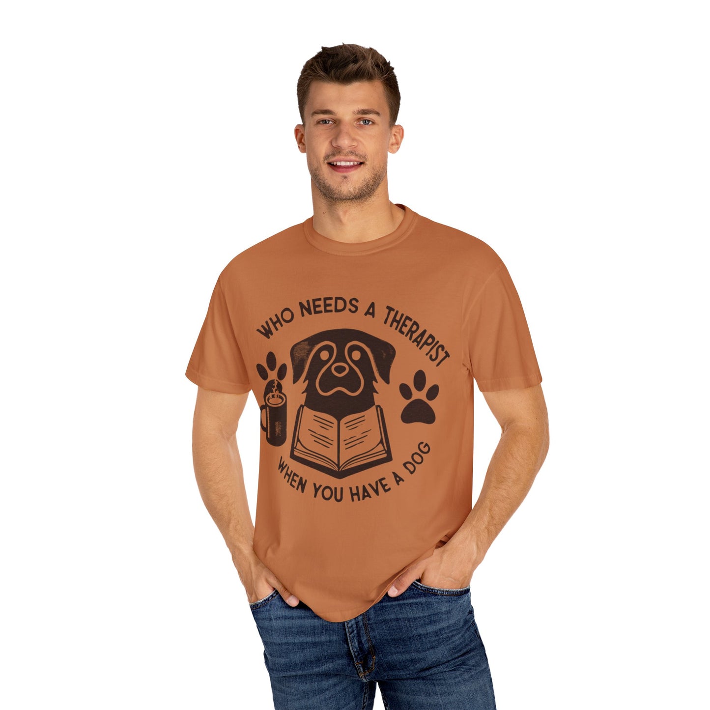 Who Needs a Therapist? Dog Lover Unisex T-Shirt