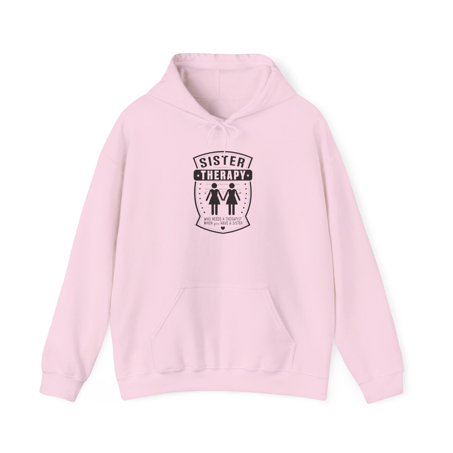 Sister Therapy Hoodie - Unisex Heavy Blend™ Sweatshirt for Sisterhood & Connection