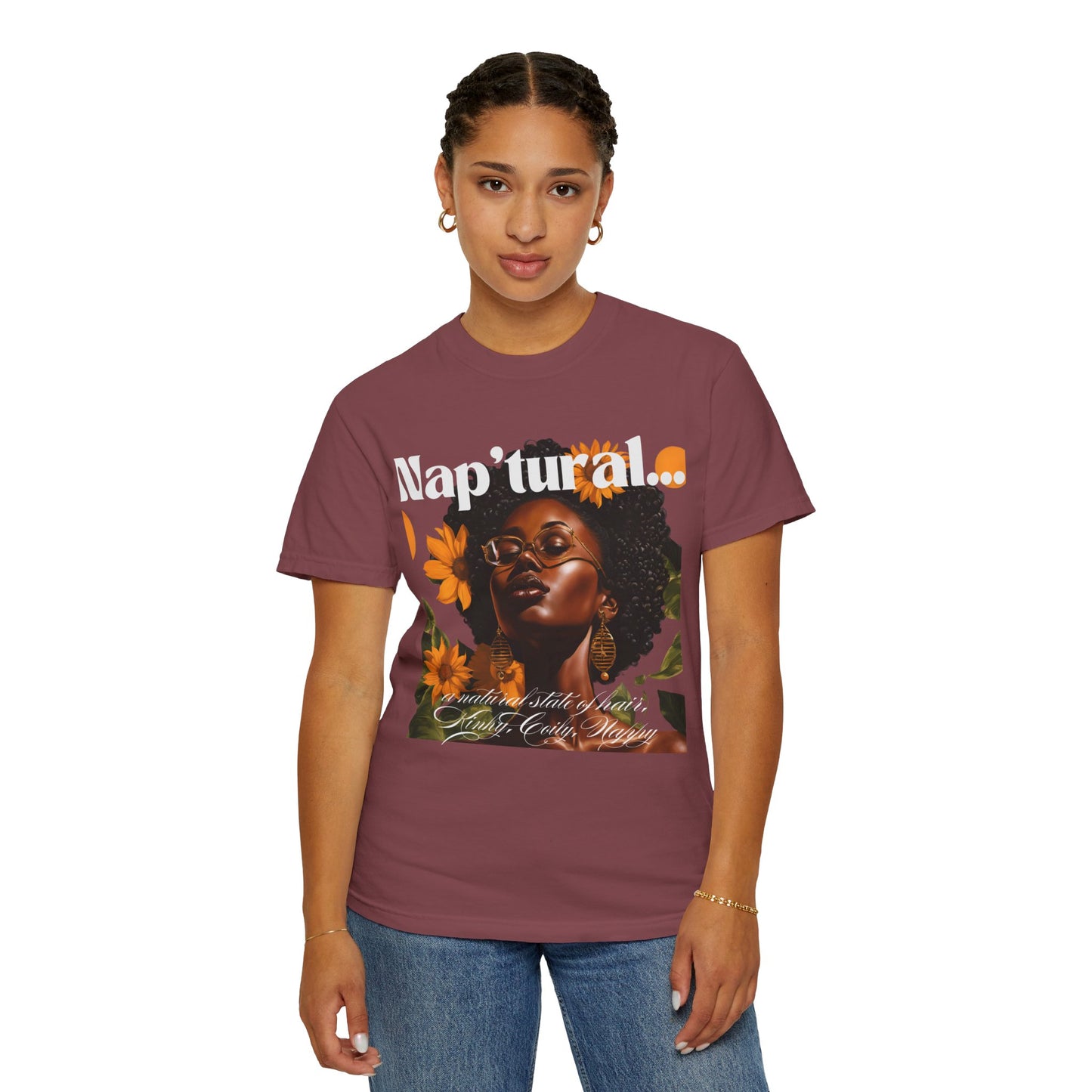 Nap'tural Floral Unisex T-Shirt - Celebrate Natural Beauty