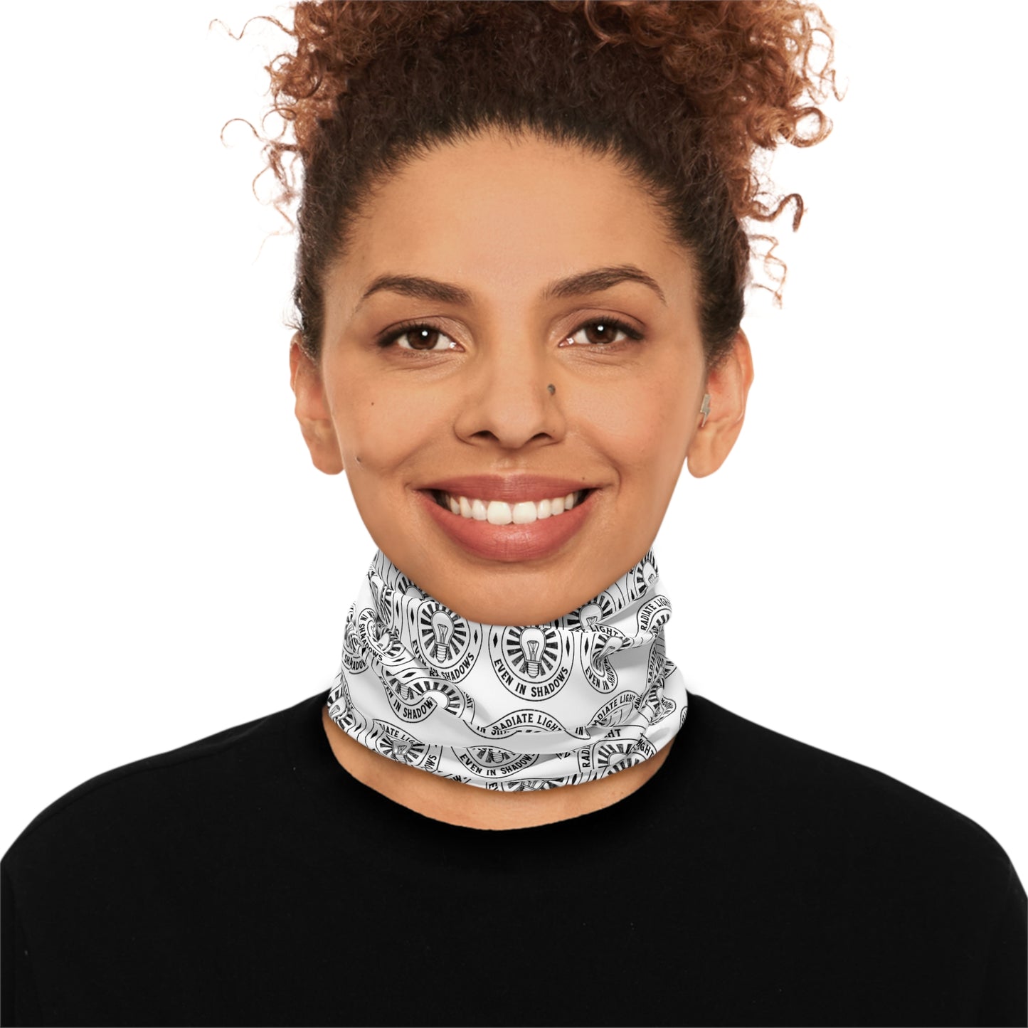 Stylish Winter Neck Gaiter with Drawstring - Perfect for Outdoor Adventures