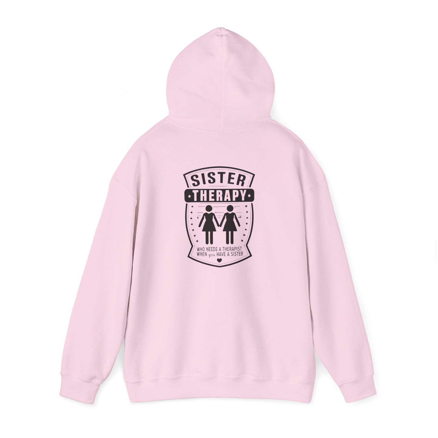 Sister Therapy Hoodie - Unisex Heavy Blend™ Sweatshirt for Sisterhood & Connection