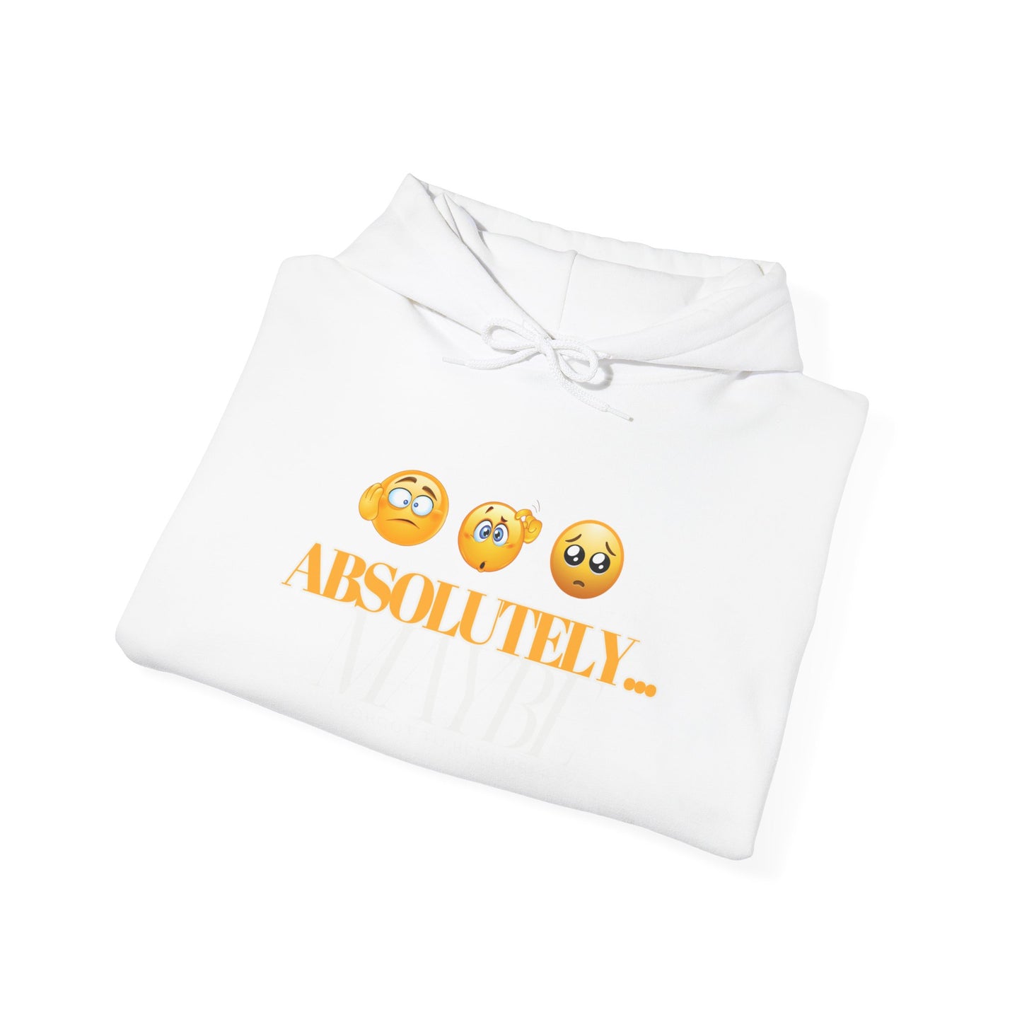 Absolutely Emoticon Unisex Heavy Blend™ Hooded Sweatshirt