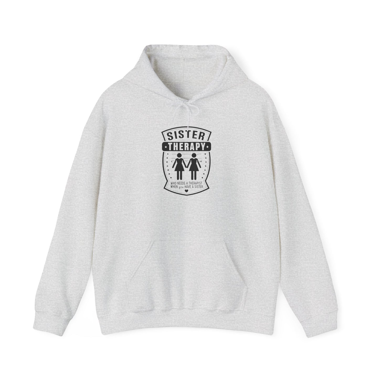 Sister Therapy Hoodie - Unisex Heavy Blend™ Sweatshirt for Sisterhood & Connection