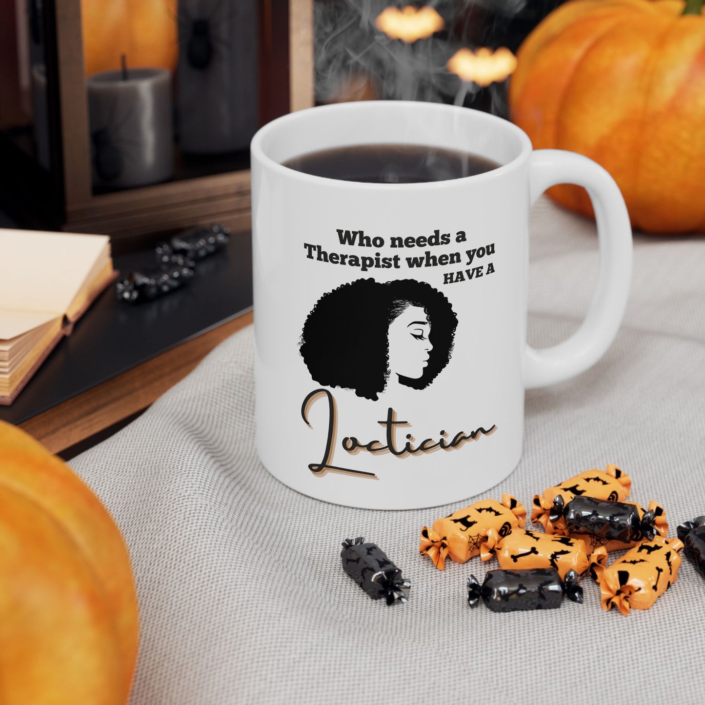 Inspirational Ceramic Mug - Perfect for Self-Care and Mental Health Awareness